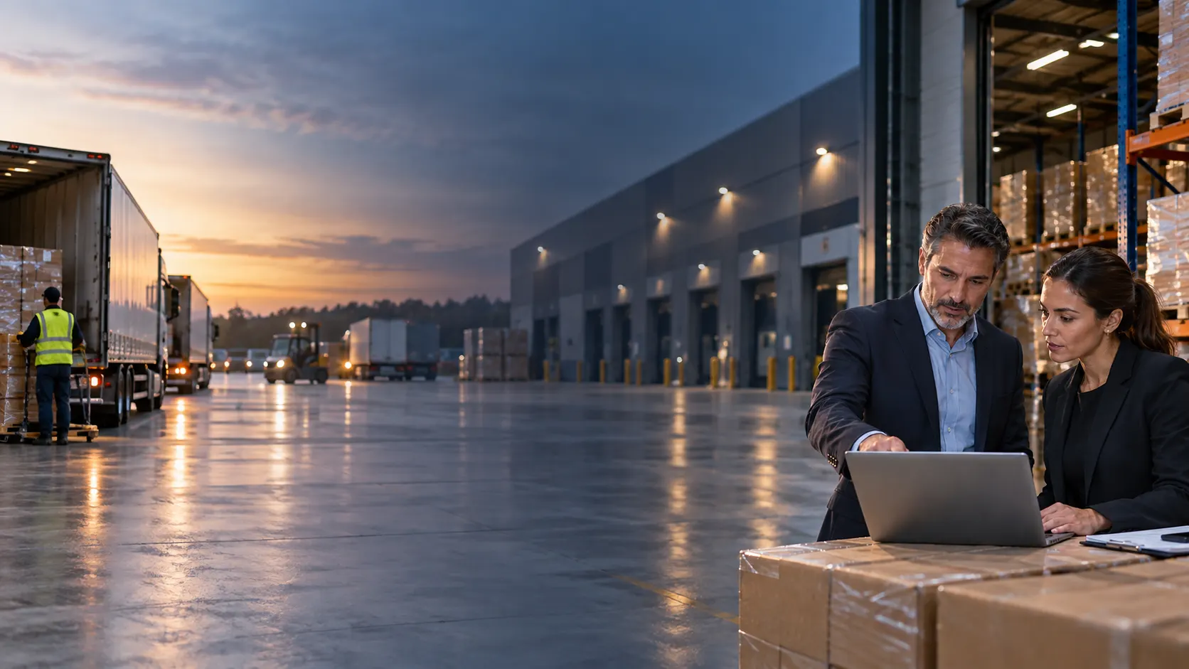 Operational excellence in a warehouse