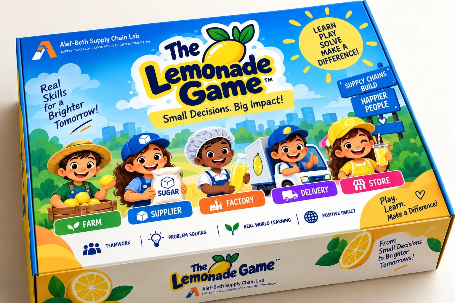 The Lemonade Game box