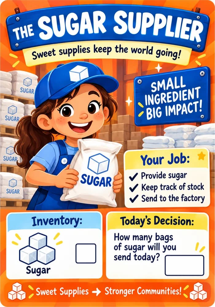 The Sugar Supplier role card